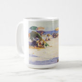 ロングビーチ(ニューヨーク州) コーヒーマグカップ (正面左)