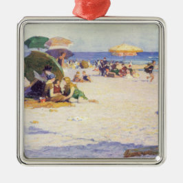 ロングビーチ(ニューヨーク州) メタルオーナメント