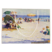 ロングビーチ(ニューヨーク州) ラージペーパーバッグ (裏面)