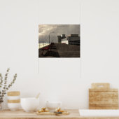 ロングビーチ、ロングアイランド、ニューヨーク ポスター (キッチン)