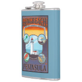 ロングビーチ、WashingtonTravel フラスク (左)