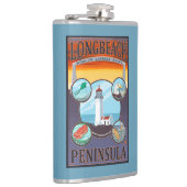 ロングビーチ、WashingtonTravel フラスク (右)