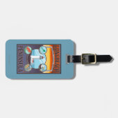 ロングビーチ、WashingtonTravel ラゲッジタグ (正面横)