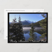 ロングピークインベアーレイクロッキーマウンテンナトルパーク ポストカード (正面/裏面)