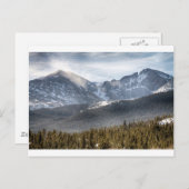 ロングピークウィンタービュー ポストカード (正面/裏面)