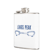 ロングピークコロラド登山クイックドロー フラスク (左)