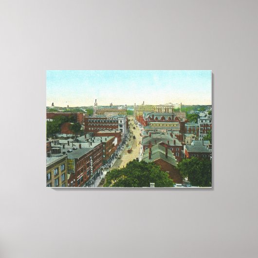 ロングフェロー家の外観 キャンバスプリント (正面)