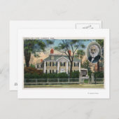 ロングフェロー家の外観 ポストカード (正面/裏面)
