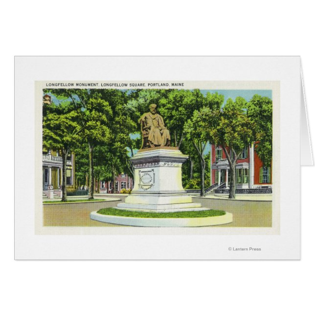 ロングフェロー記念碑# 2 (正面横)