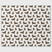 ロングフォールドダシュント ラッピングペーパー (フラット)