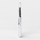 ロングブラック爪、 ネイル&クリスタルエネルギー魔法ヴィンテージ Case-Mate iPhoneケース (裏面/左)