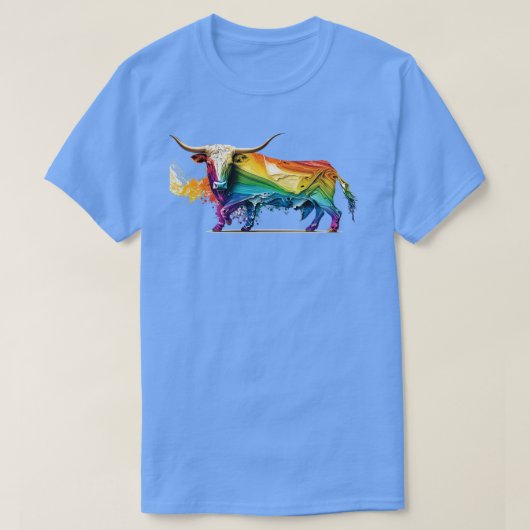 ロングブル Tシャツ (デザイン正面)