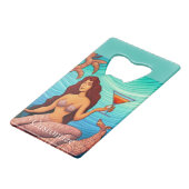 ロングヘアのマーティーニMermaid Thunder_Cove クレジットカード栓抜き (裏面アングル)