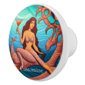 ロングヘアのマーティーニMermaid Thunder_Cove セラミックノブ (右)