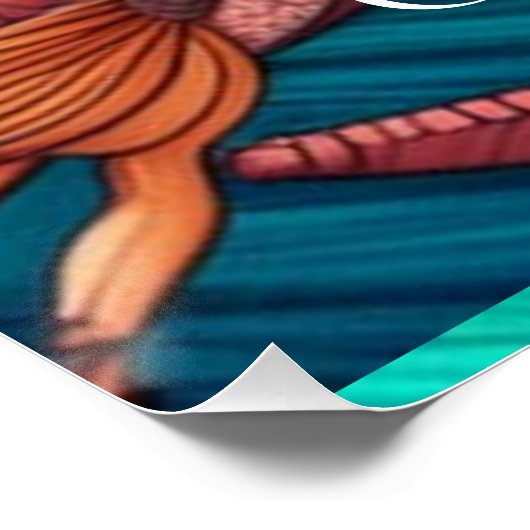 ロングヘアのマーティーニMermaid Thunder_Cove ポスター (コーナー)