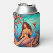 ロングヘアのマーティーニMermaid Thunder_Cove 缶クーラー (缶裏面)