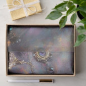 ロングヘアグレーネベリングネコ子猫ジュエリーデカッパ 薄葉紙 (ギフト)