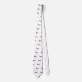 ロングヘアダシュントgeoシルエットプレイド ネクタイ (正面)