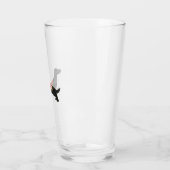 ロングヘアダシュンドボヘミアンフローラシルエット タンブラーグラス (左)