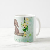 ロングヘアダシュンドマグ コーヒーマグカップ (正面右)