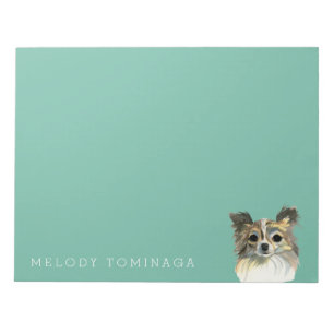 ロングヘアチワフアウォーターポートレート ノートパッド