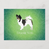 ロングヘアチワホアサンキューユユーデザイン ポストカード (正面)