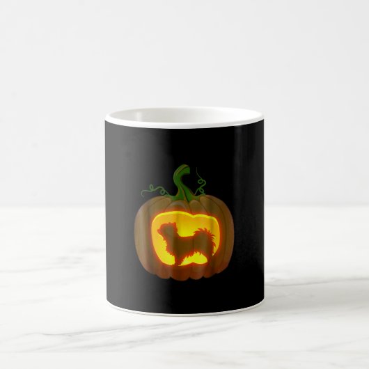 ロングヘアチワホアハロウィーン コーヒーマグカップ (中央)