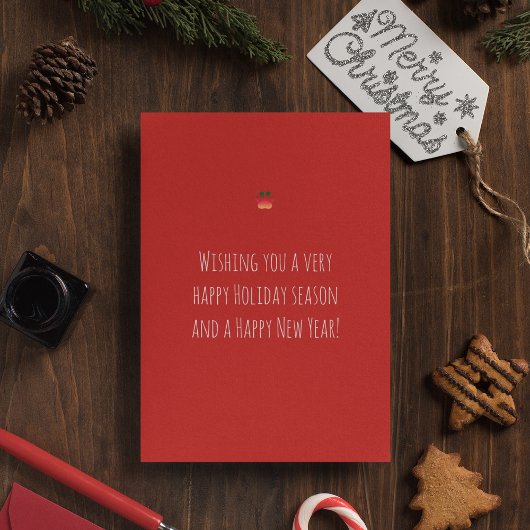 ロングヘアチワホアペットおもしろいかわいい犬のクリスマス シーズンカード