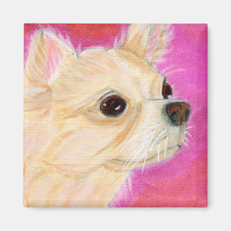 ロングヘアチワワ マグネット