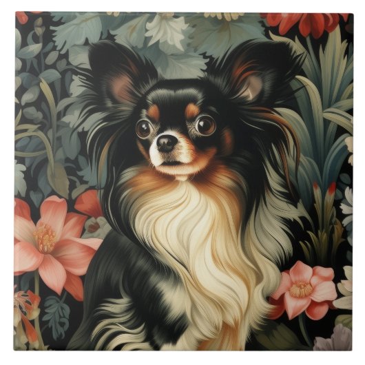 ロングヘアトリコラーチワフアインヴィンテージガーデン タイル (正面)