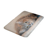 ロングヘアブルーロシアのキャットバイシャーリー・テイラー バスマット (アングル)