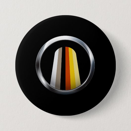 ロングヘアプライド 缶バッジ (正面)