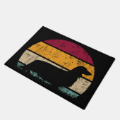 ロングヘアヘアヘアヘアードシュントレトロヴィンテージ恋人 ドアマット (アングル)