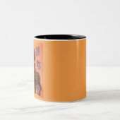 ロングヘアレッドダシュント ツートーンマグカップ (中央)