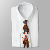 ロングヘアレッドダシュント ネクタイ (タイ)