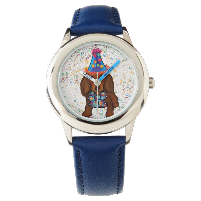 ロングヘアレッドダシュント 腕時計 (正面)