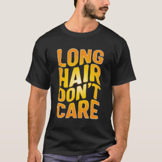 ロングヘアーティおもしろいーラバーウィメンヘアドレッサーサロン Tシャツ