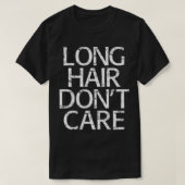 ロングヘア気にギフト1 Tシャツ (デザイン正面)