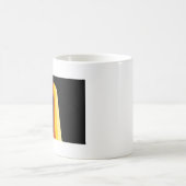 ロングヘア・プライド旗 コーヒーマグカップ (中央)
