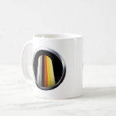 ロングヘア プライド コーヒーマグカップ (正面左)