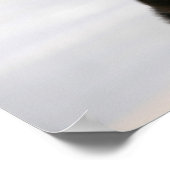 ロングヘードドイツシェパードビーチ ポスター (角)