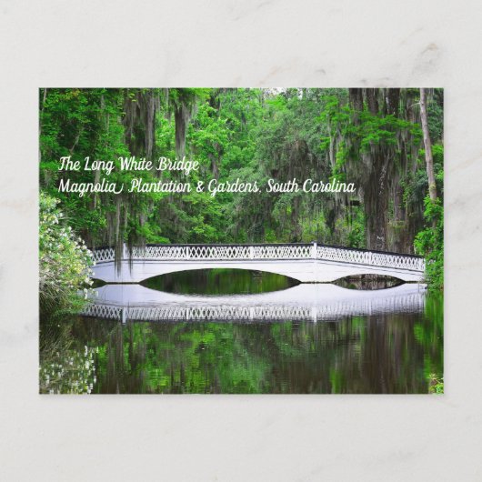 ロングホワイトブリッジはがき ポストカード (正面)