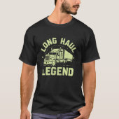 ロングホール凡例セミトラックTシャツ Tシャツ (正面)