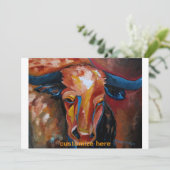 ロングホーン招待状 招待状 (スタンド正面)