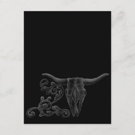 'ロングホーン スクロール' 招待状