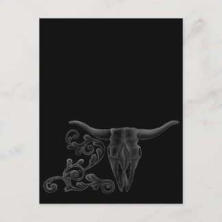 「ロングホーン スクロール」招待状 招待状