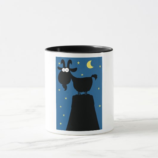 ロングホーン・ヤギ・マグ マグカップ