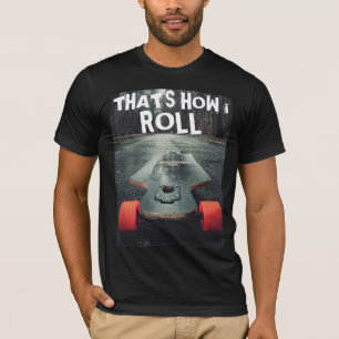 ロングボーディングスケートボーダーロングボードTシャツ Tシャツ