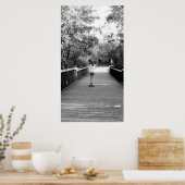 ロングボードの少女 ポスター (キッチン)