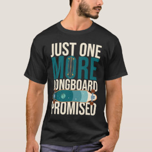 ロングボードスケートボードボードホイールロングボーダーベギ Tシャツ
